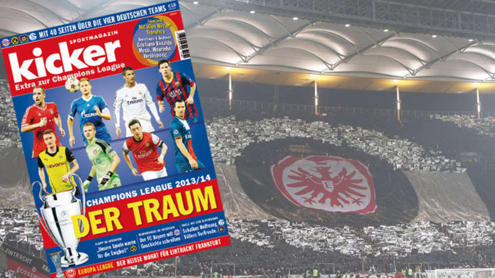 Bild 1: Großer Eintracht-Teil im Kicker-Sonderheft