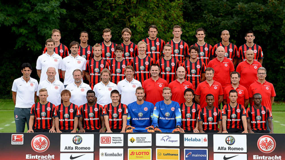 Bild 1: Eintracht Frankfurt präsentiert sich