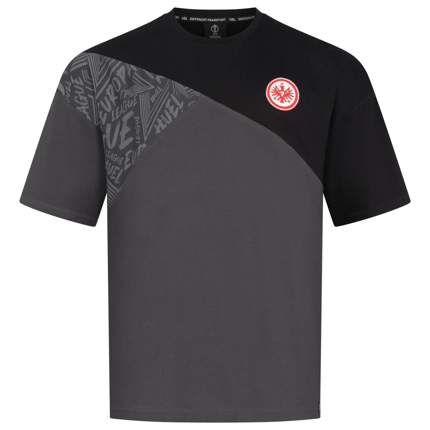 Bild 1: T-Shirt UEL Scribble Grey