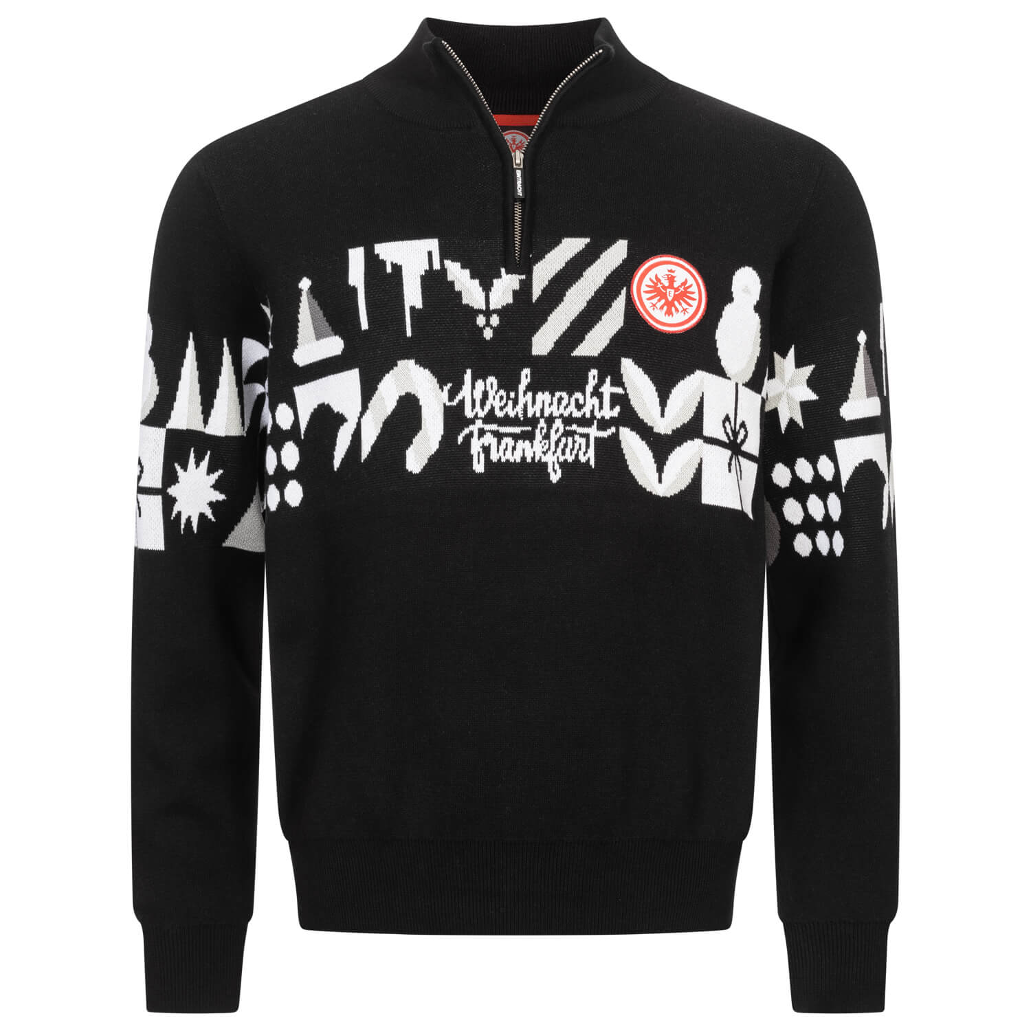 Bild 1: Half-Zip Weihnachts-Sweater X-Mas 24