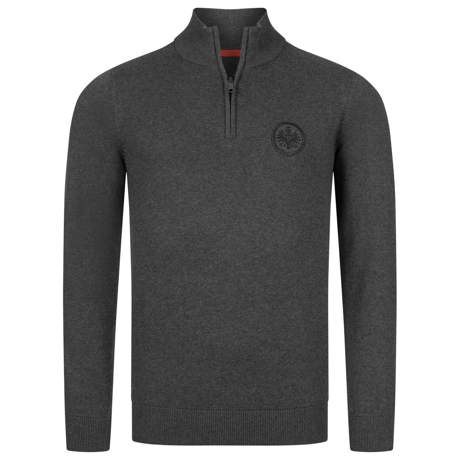 Bild 1: Half-Zip Pullover Eintracht Logo