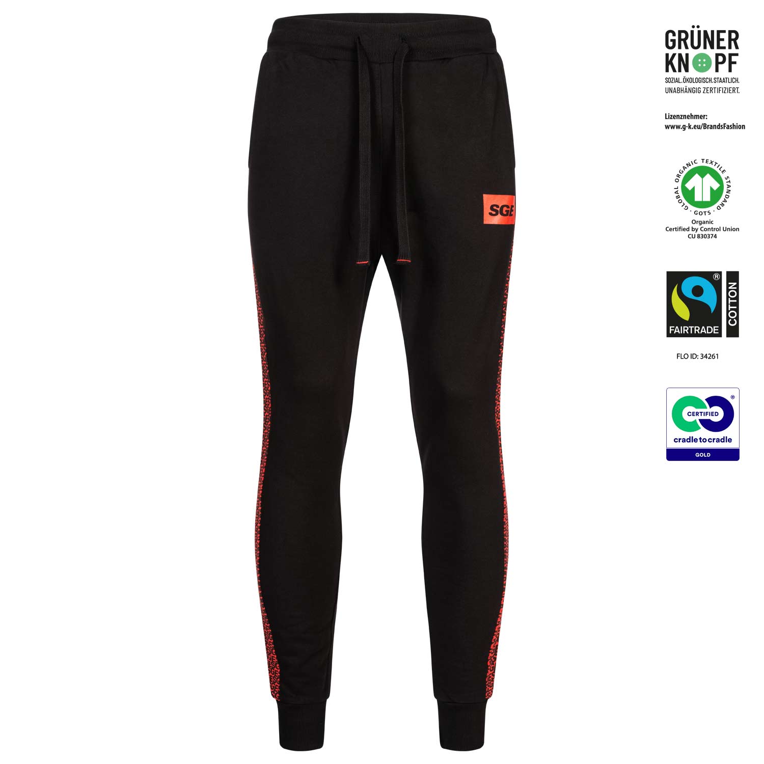 Bild 1: Sweatpants Red SGE 