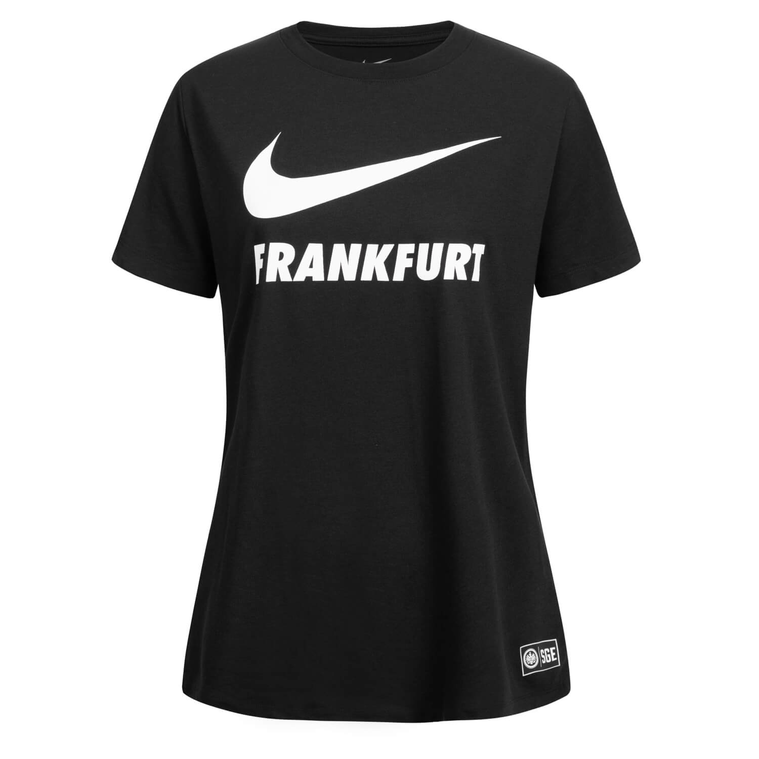 Bild 1: Nike Damen T-Shirt Swoosh schwarz