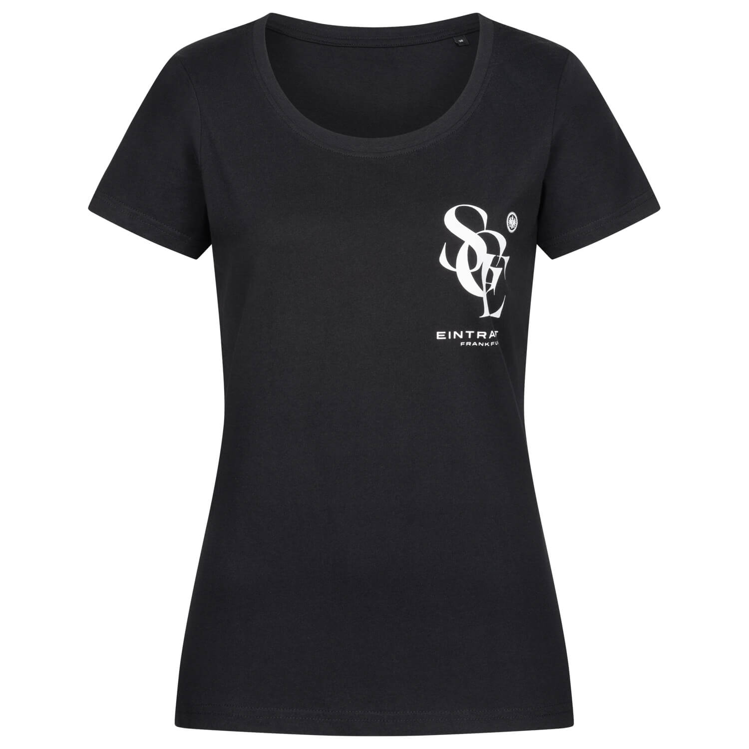 Bild 1: Damen T-Shirt SGE Herzstand Schwarz