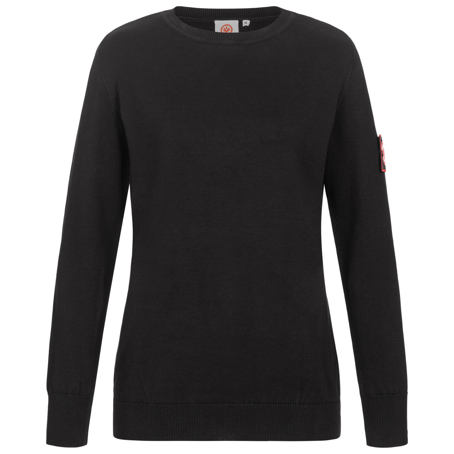Bild 1: Damen-Pullover Logo schwarz