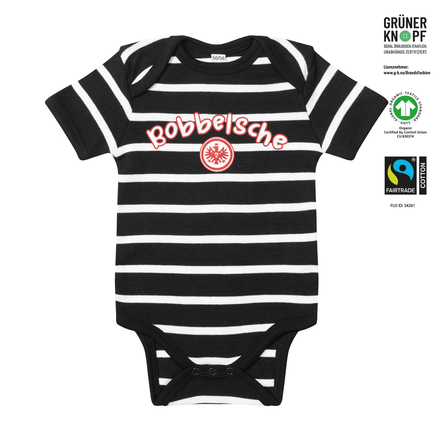 Bild 1: Baby Bodysuit Short Sleeve Stripes