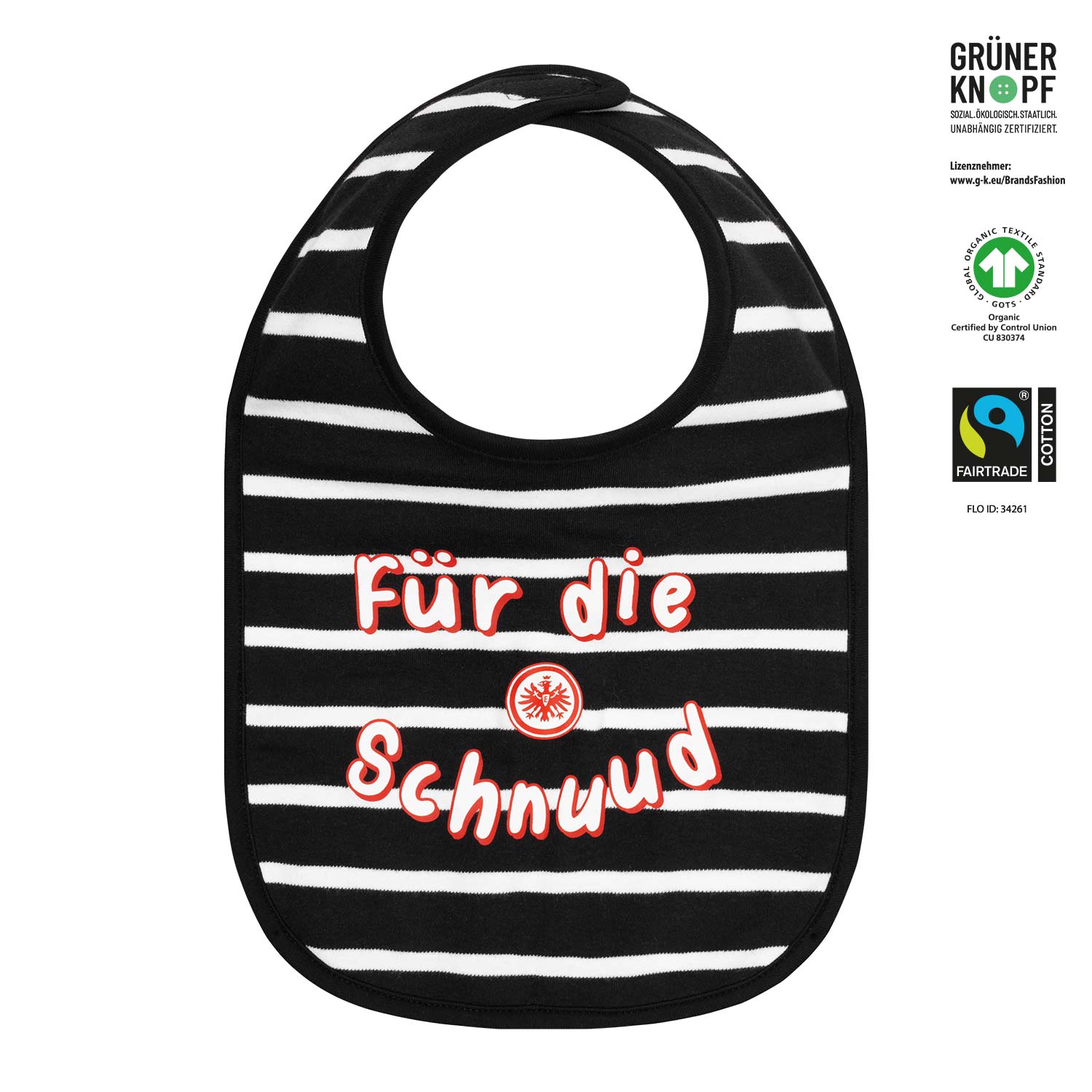 Bild 1: Baby Bib Stripes