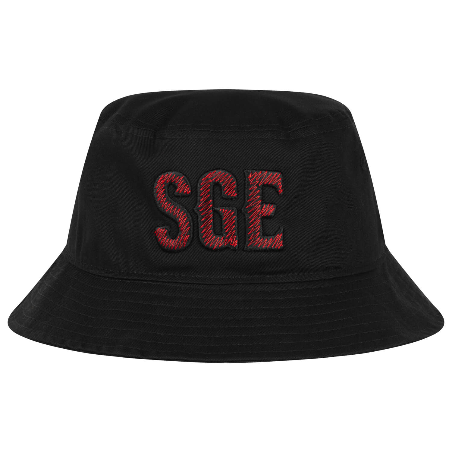 Bild 1: Bucket Hat SGE Red/Black