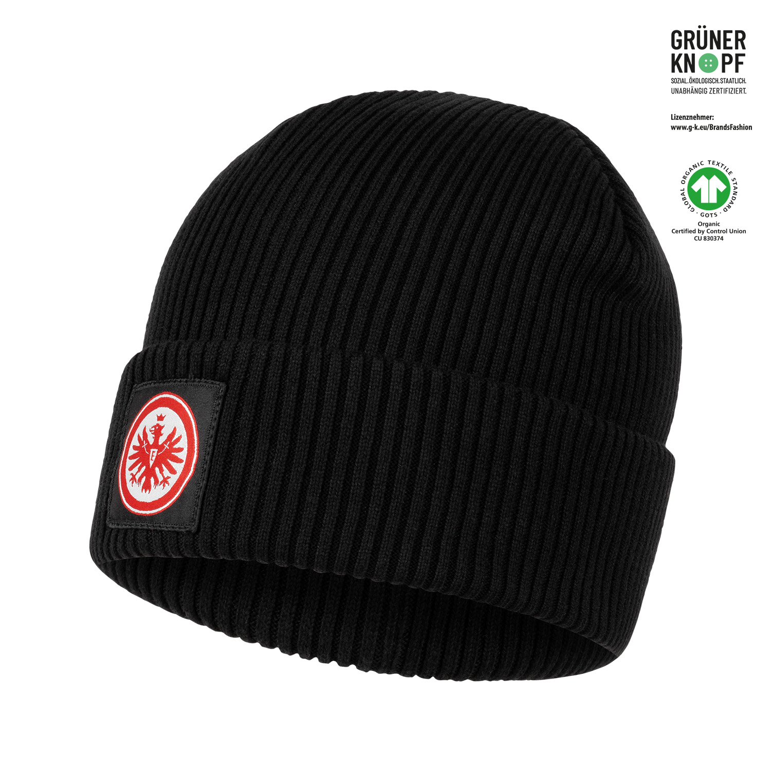 Bild 1: Rip Beanie Logo Rot