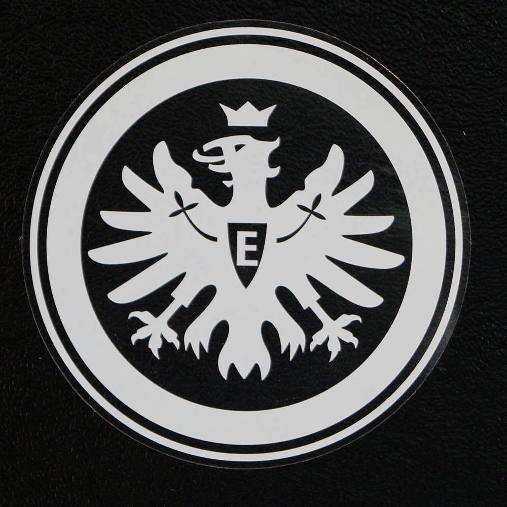 Eintracht Frankfurt Aufkleber weiß - Eintracht Frankfurt Stores