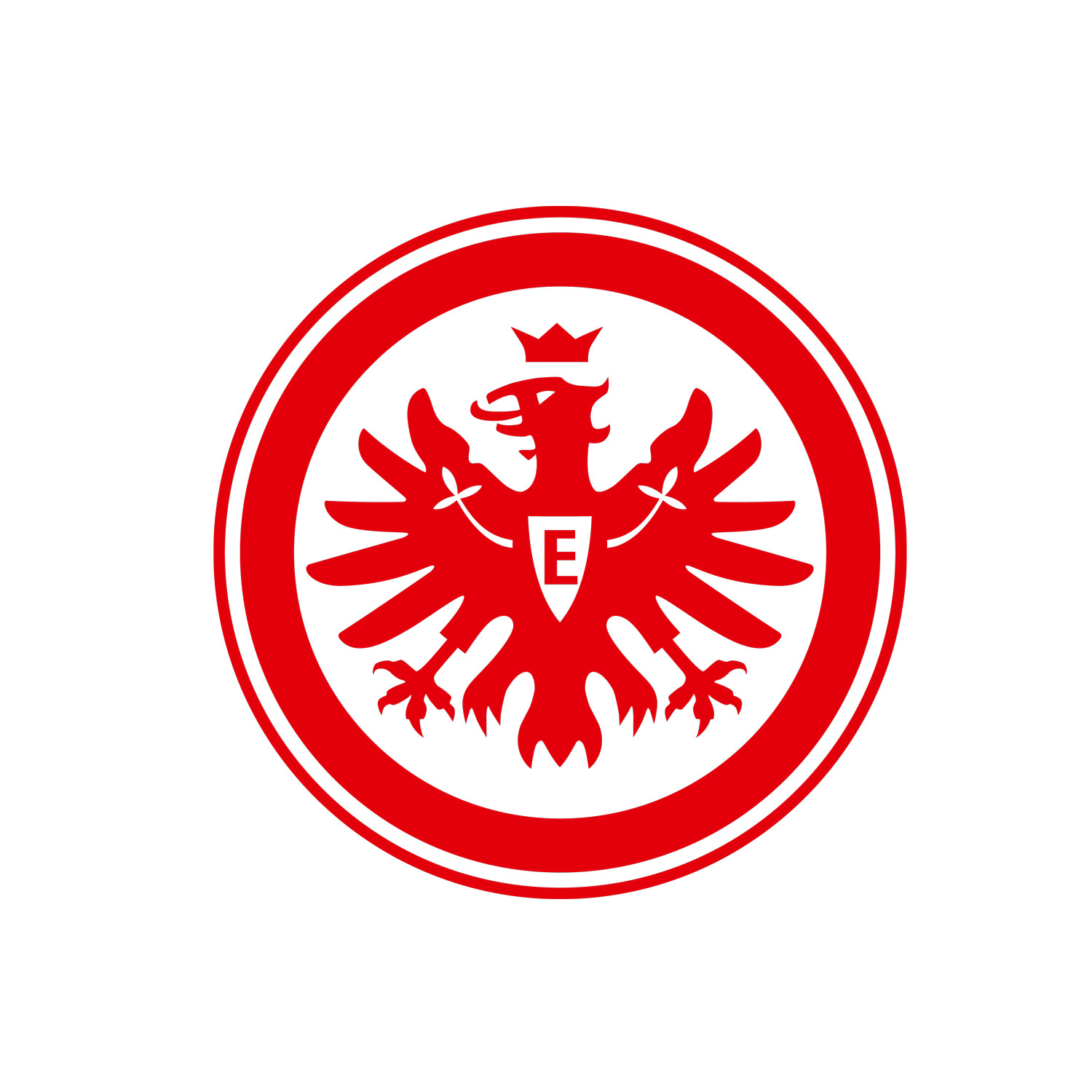 Bild 1: Aufkleber Logo rot 9 cm