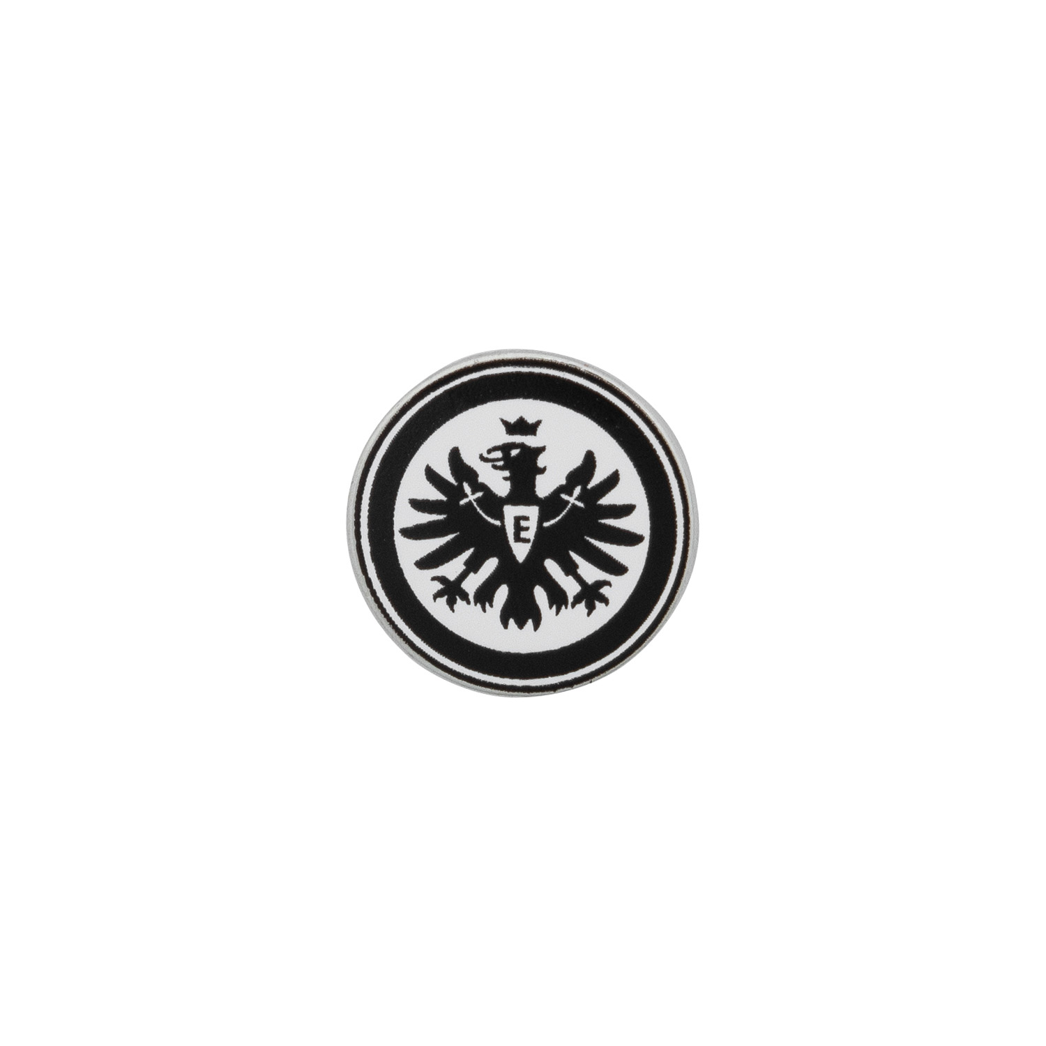 Bild 1: Pin Logo Schwarz Weiß