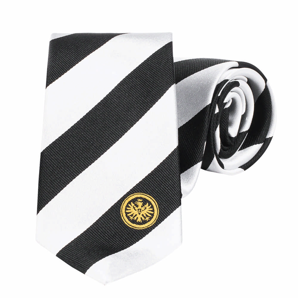 Krawatte Classic schwarz/weiß