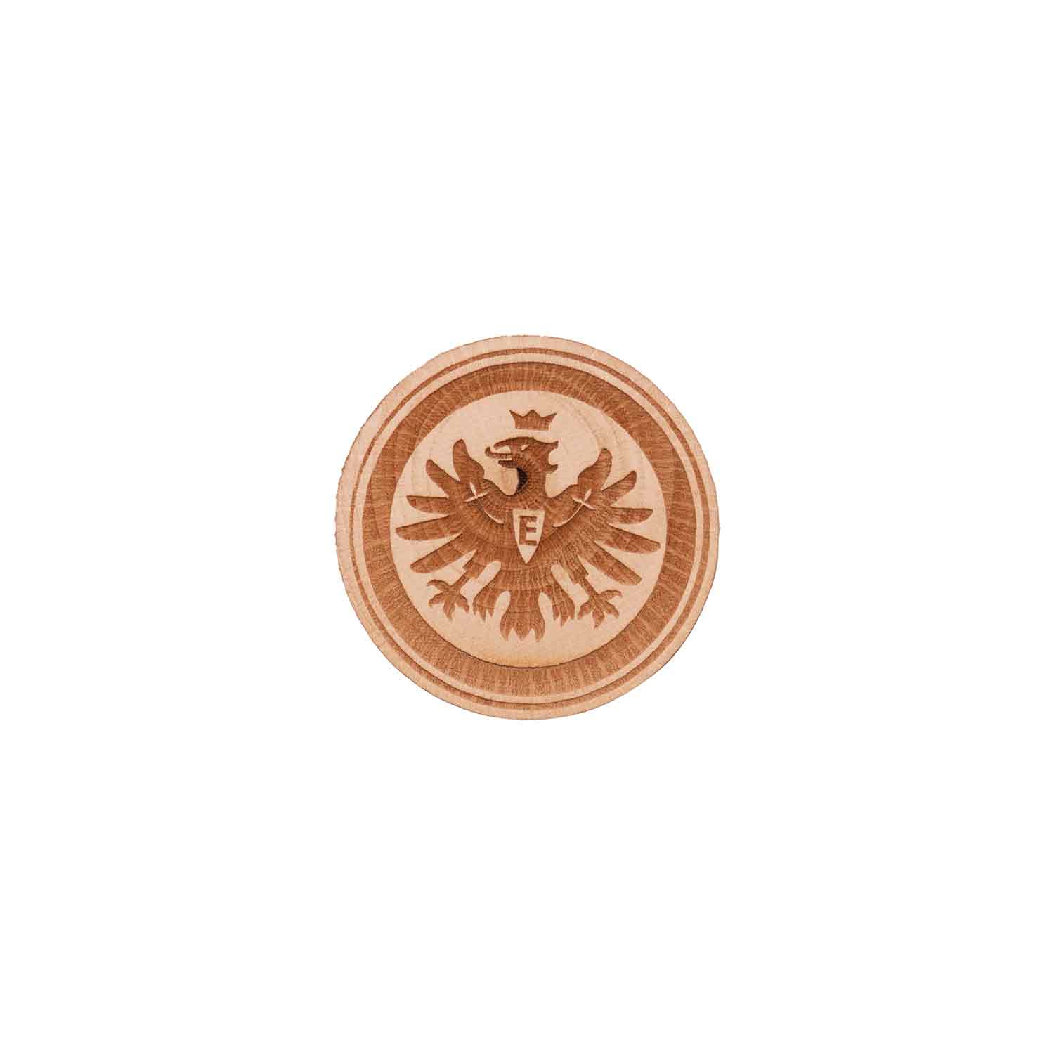 Bild 1: Magnet Holz Logo