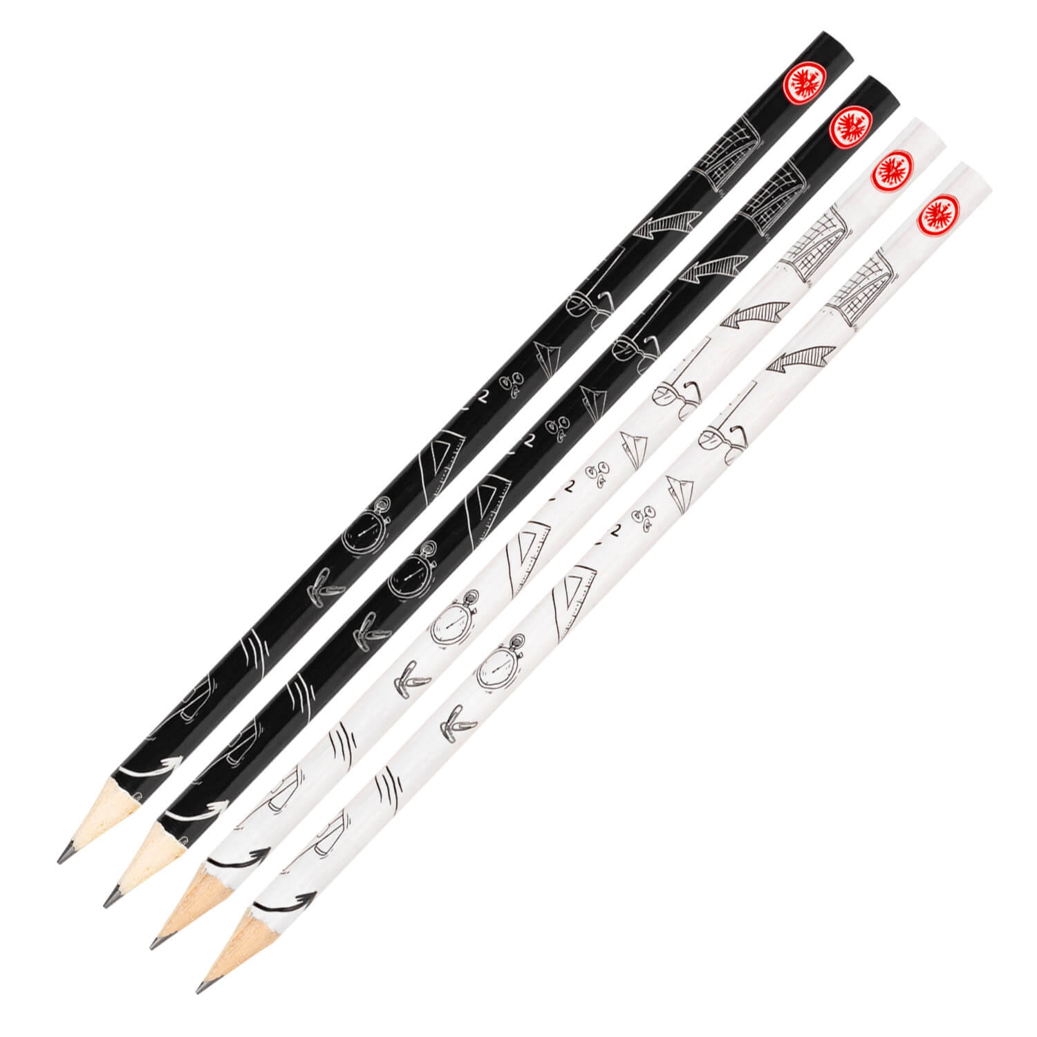 Bild 1: 4 Pencil Set Eintracht