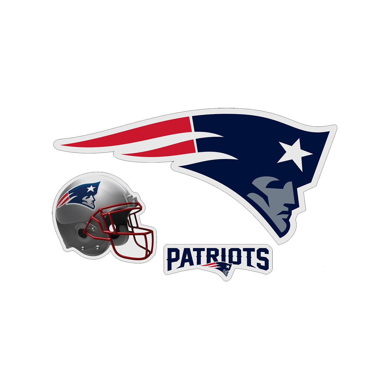 Bild 1: NFL Magnet Set Patriots