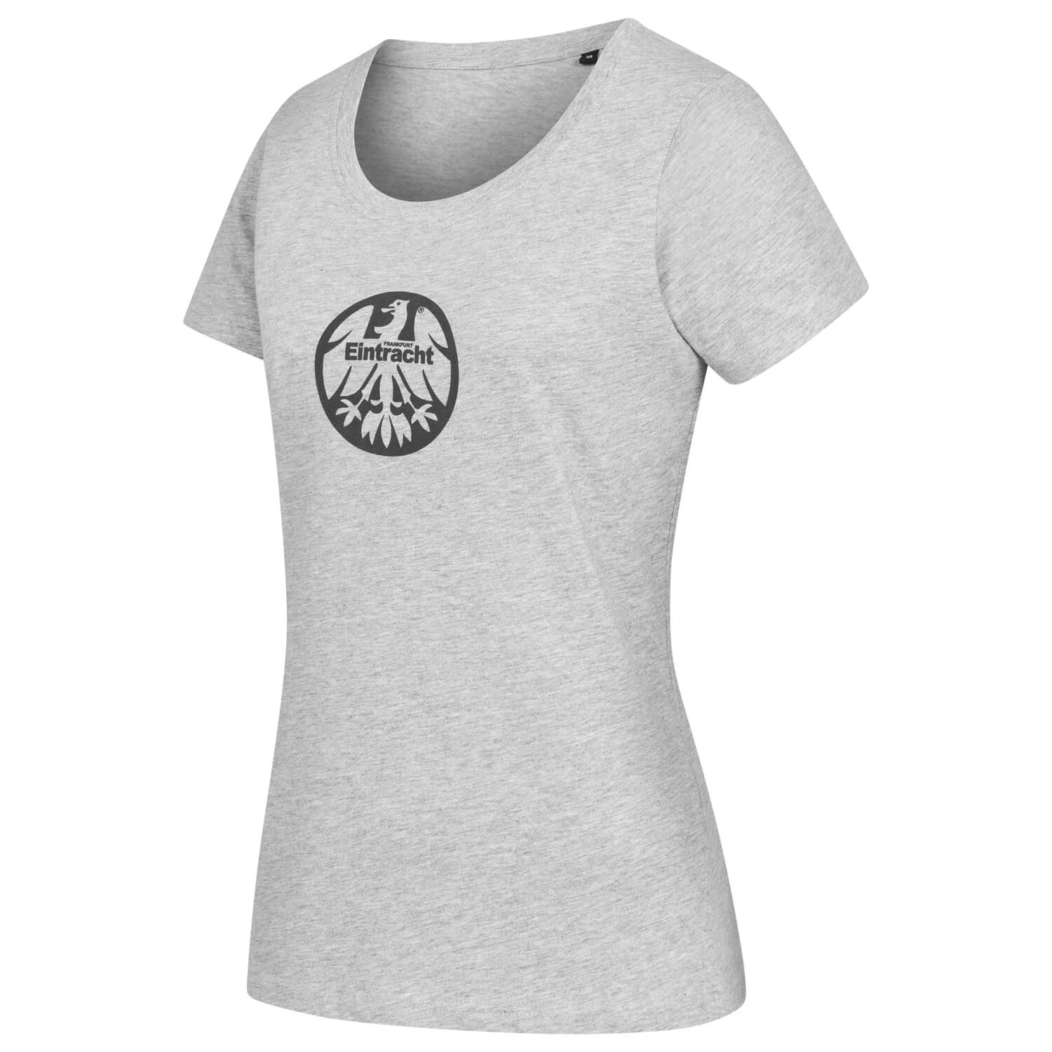 Bild 3: Damen T-Shirt 80er Logo Grau