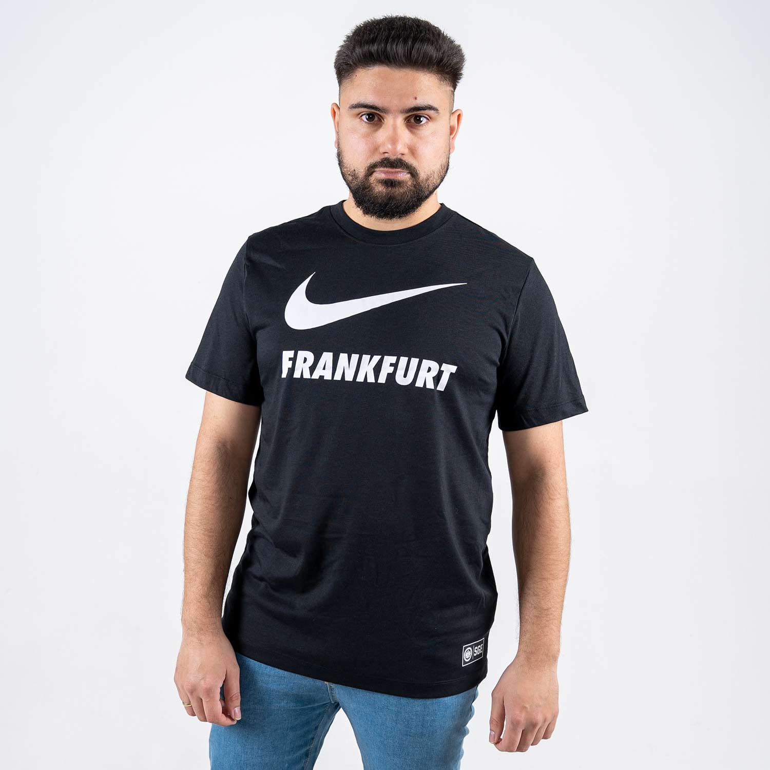 Eintracht T-Shirt Swoosh schwarz Eintracht Frankfurt Stores