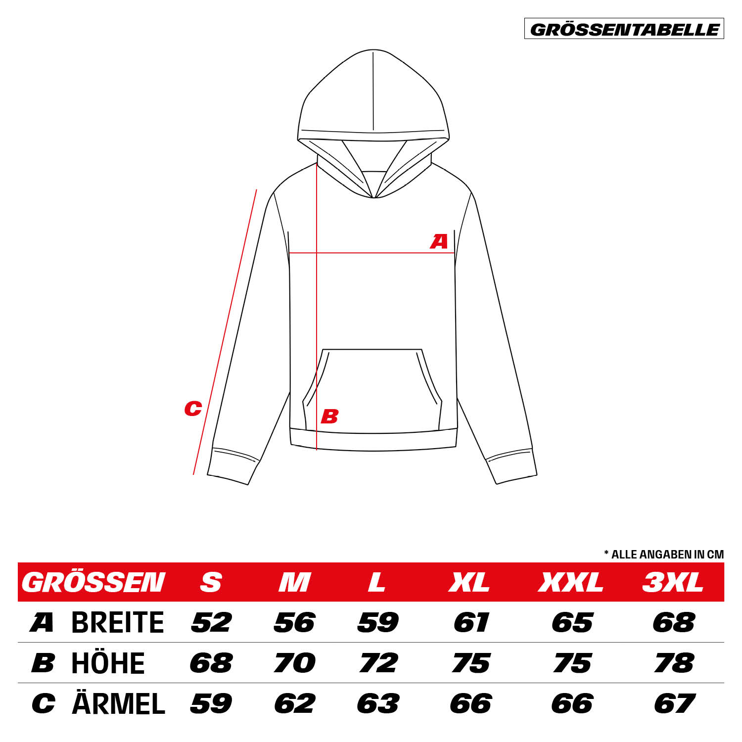 Bild 6: Herren Hoodie white Frankfurt