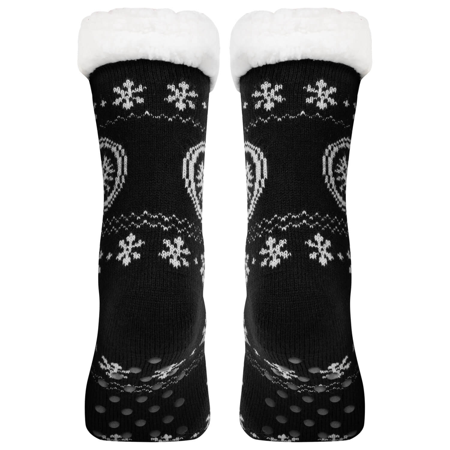 Bild 4: Slipper Socks Black/White 