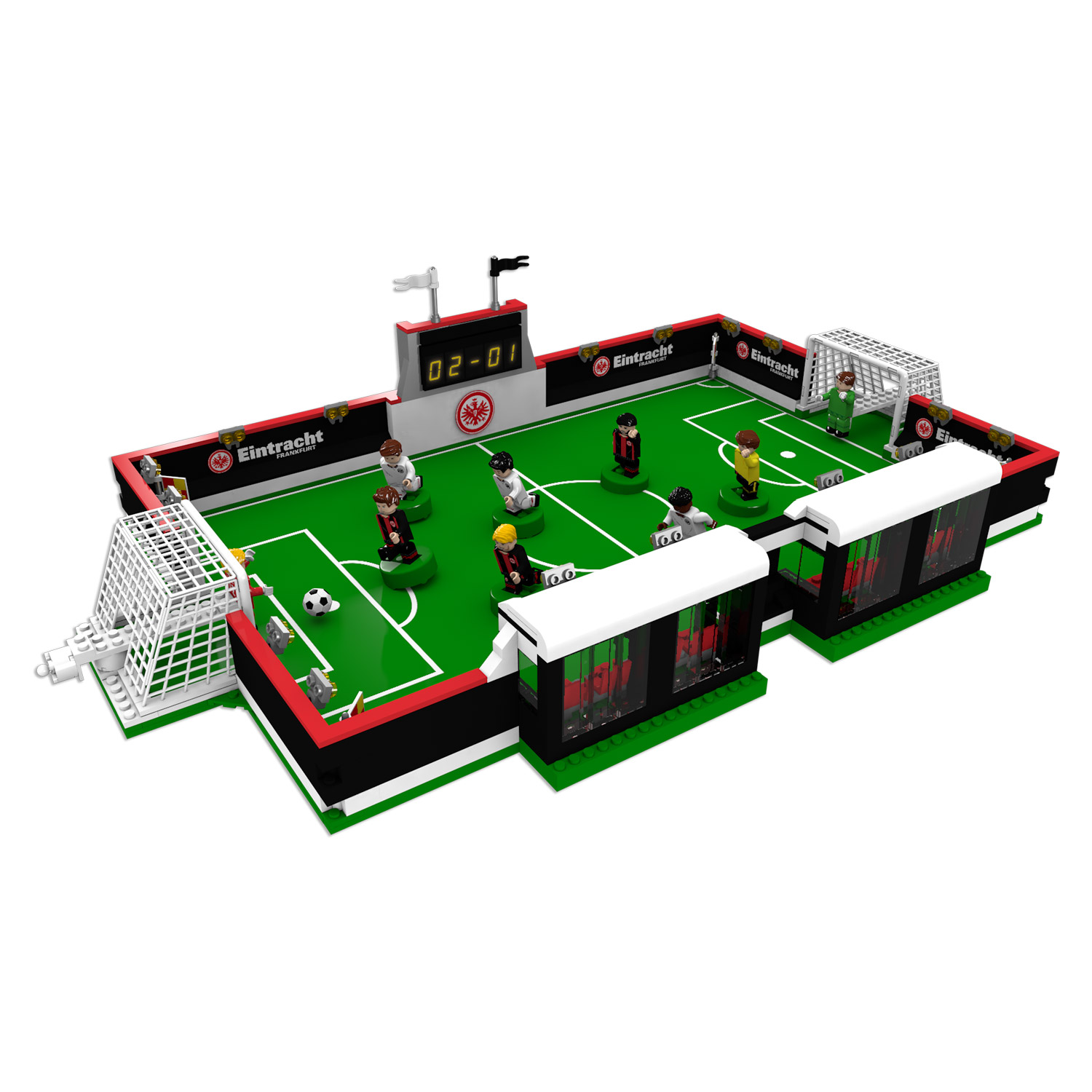 Bild 2: Bausatz Fußballfeld