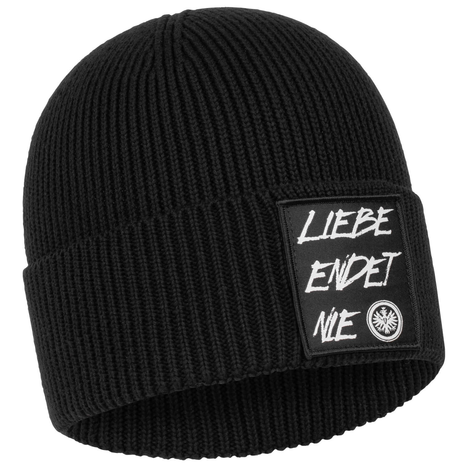 Bild 3: Beanie Liebe Endet Nie Schwarz