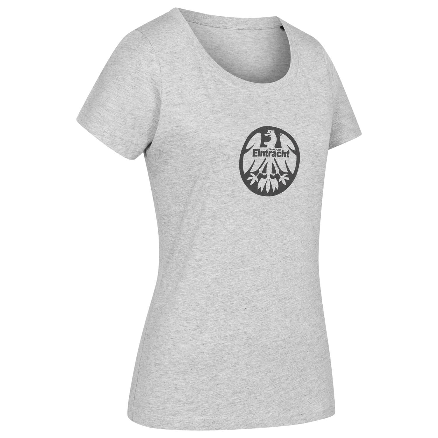 Bild 4: Damen T-Shirt 80er Logo Grau