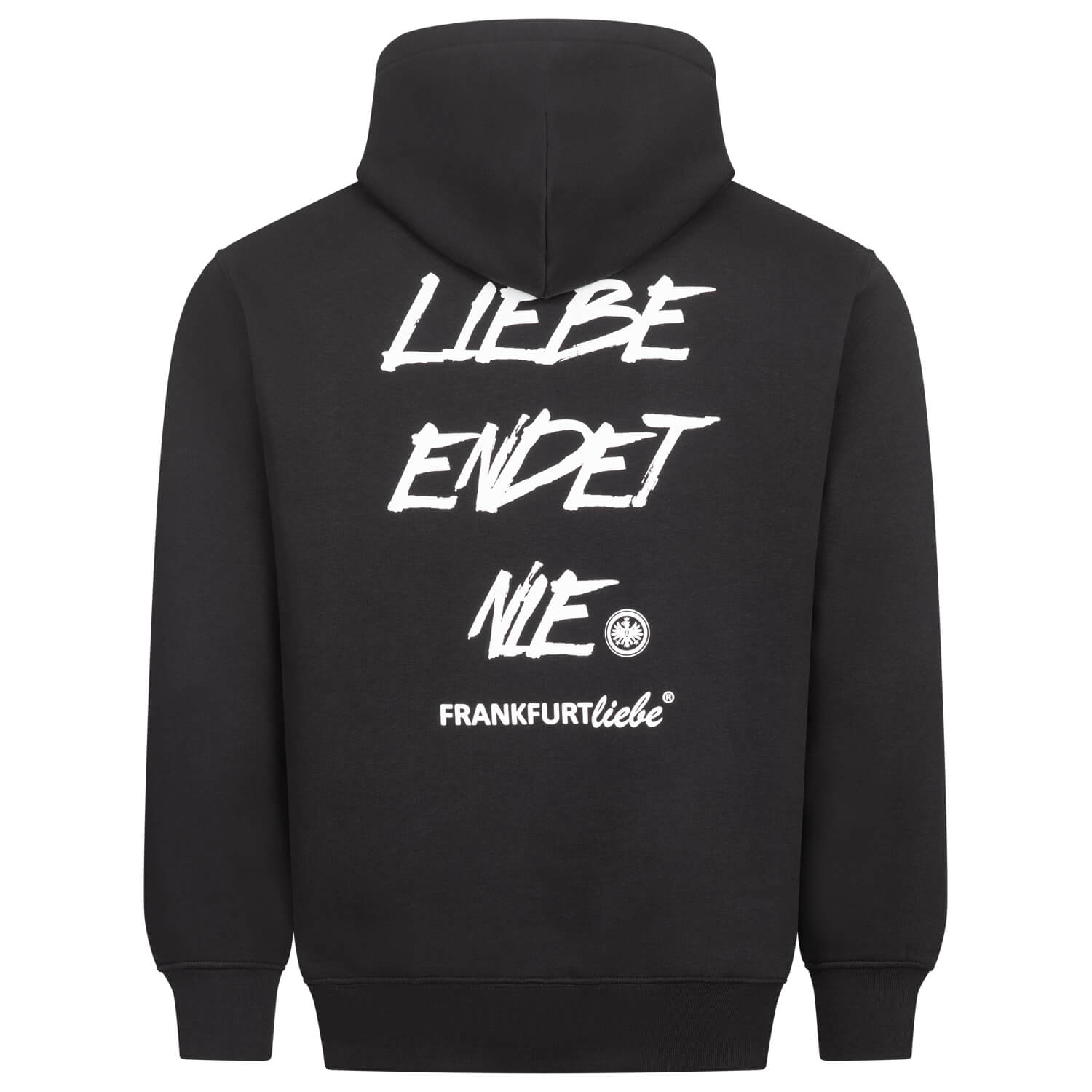 Bild 2: Hoodie Liebe Endet Nie Schwarz