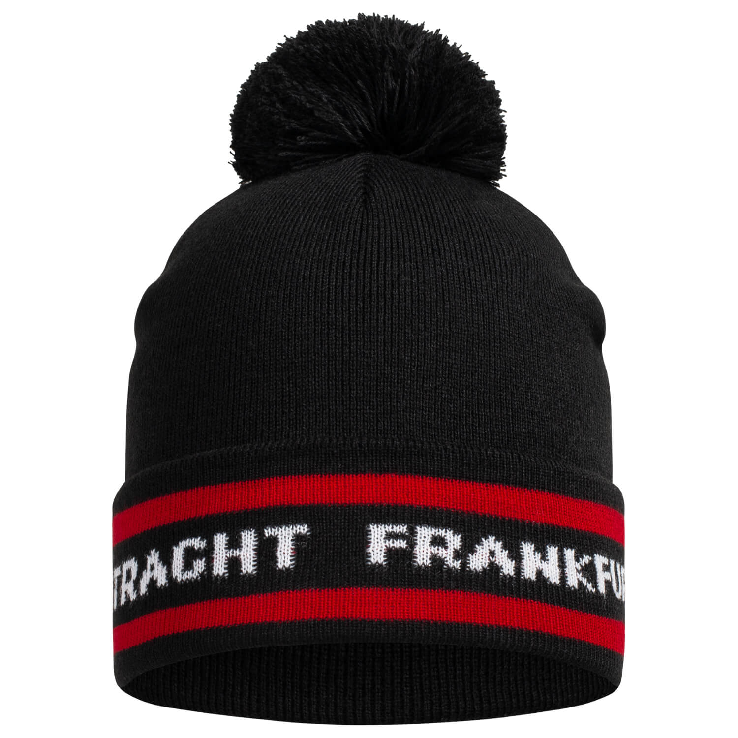 Bild 2: Beanie Eintracht Frankfurt Pompom