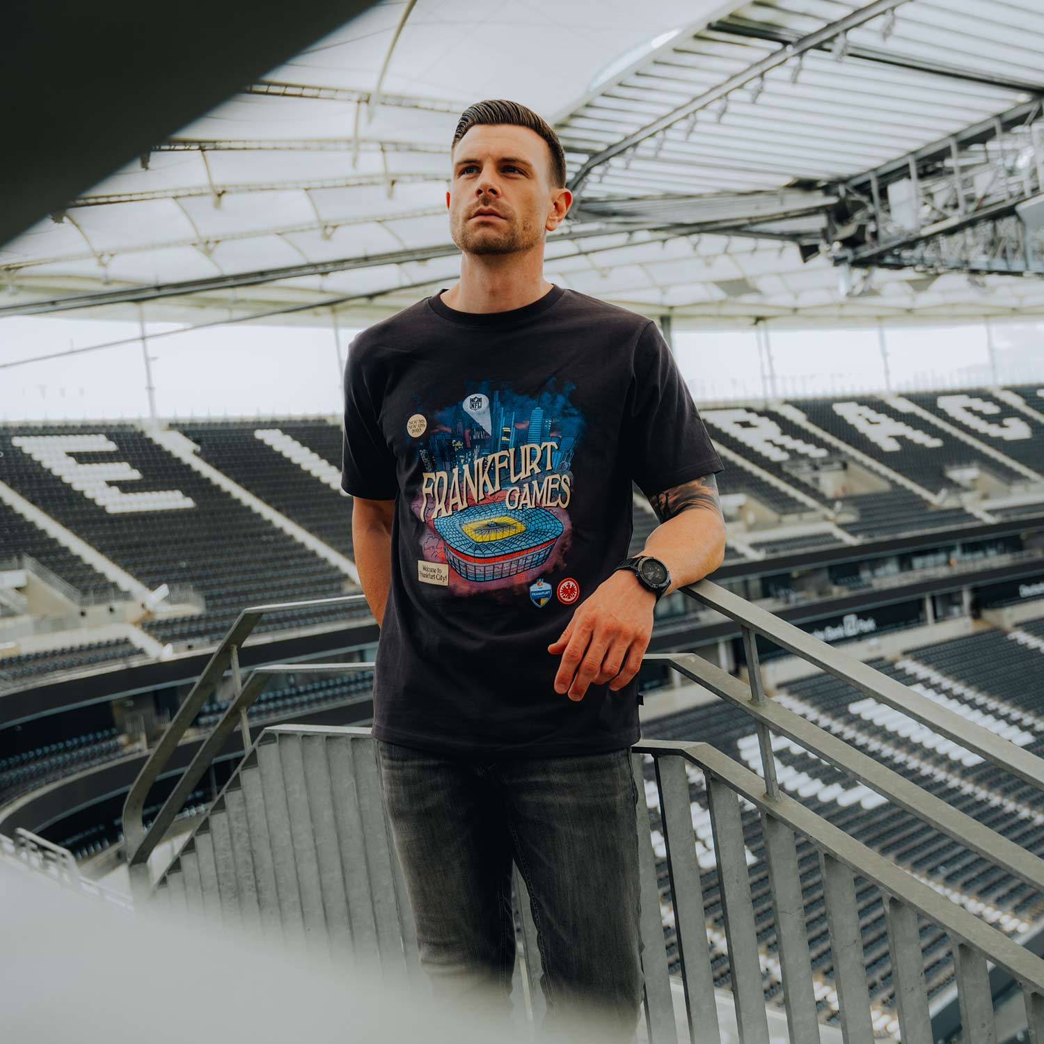 Bild 5: T-Shirt NFL Frankfurt Games Comic Cover Gray