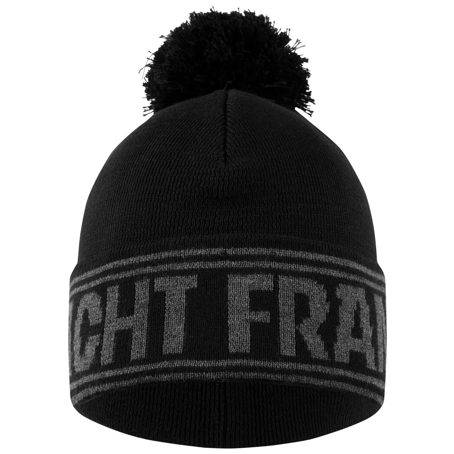 Bild 3: Beanie Eintracht Jacquard Pompom