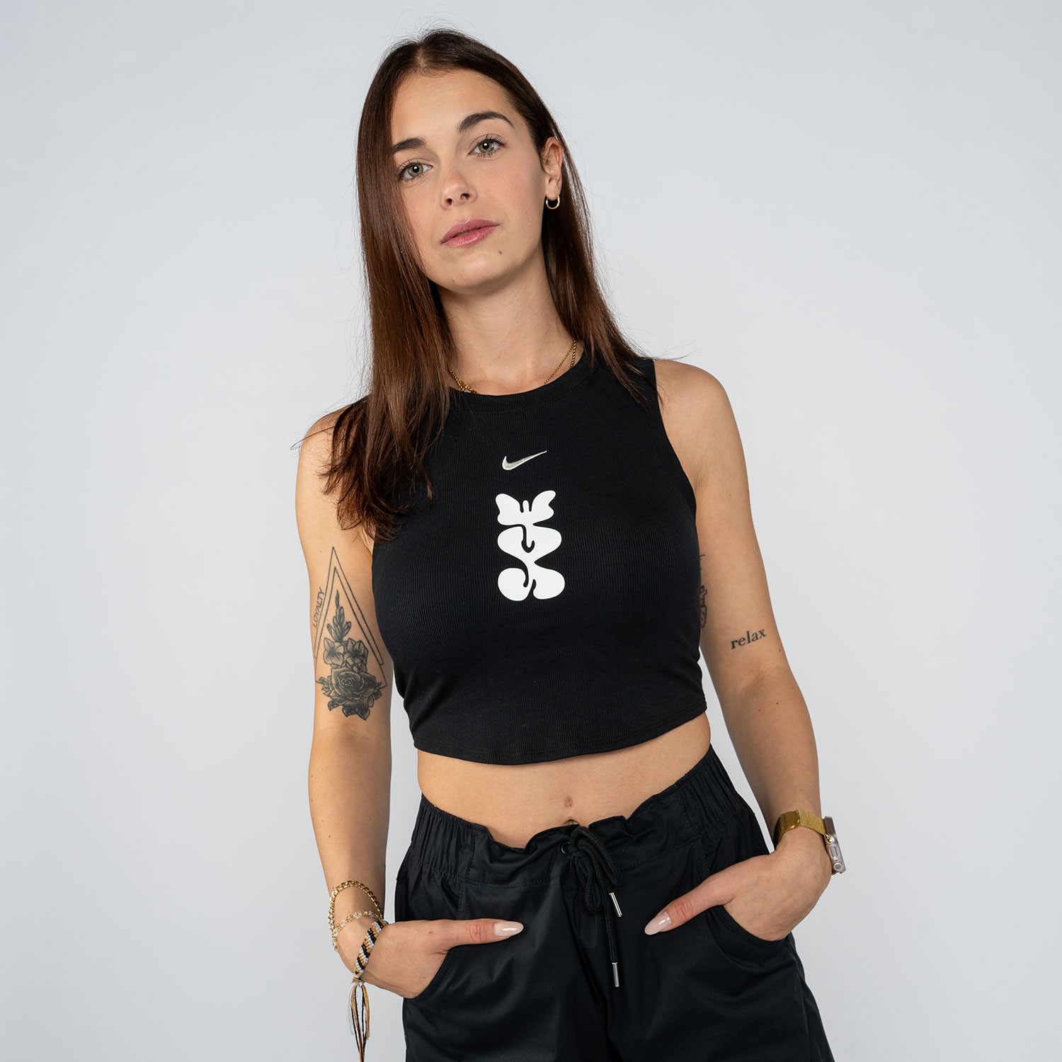 Bild 7: Nike Damen Crop Top SGE Bloom