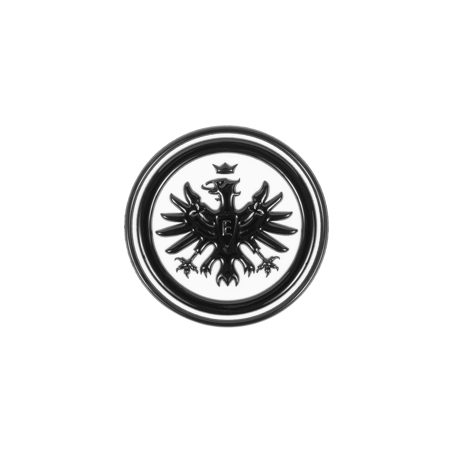 Eintracht Aufkleber 3D Logo Schwarz - Eintracht Frankfurt Stores