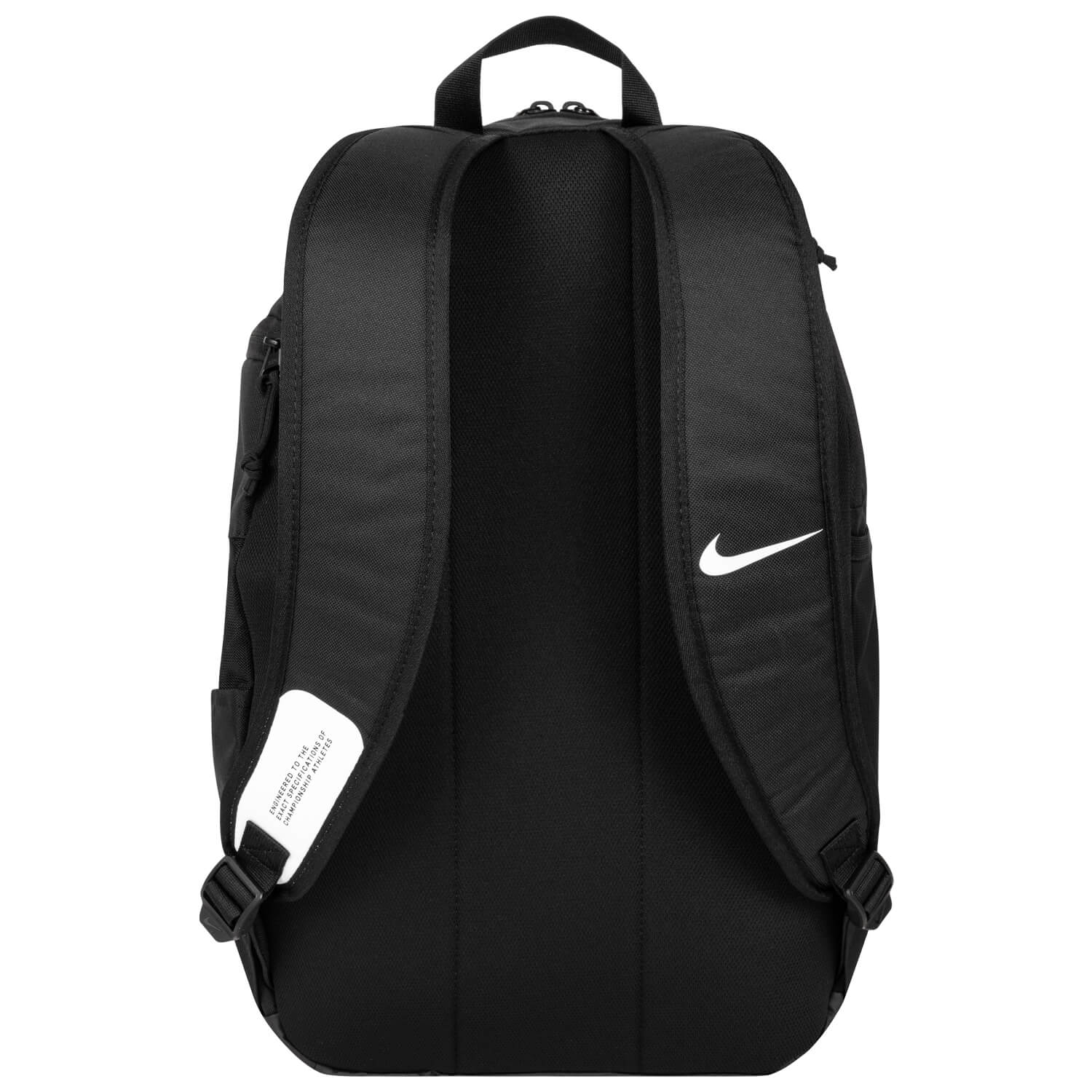 Black and silver nike backpack deals