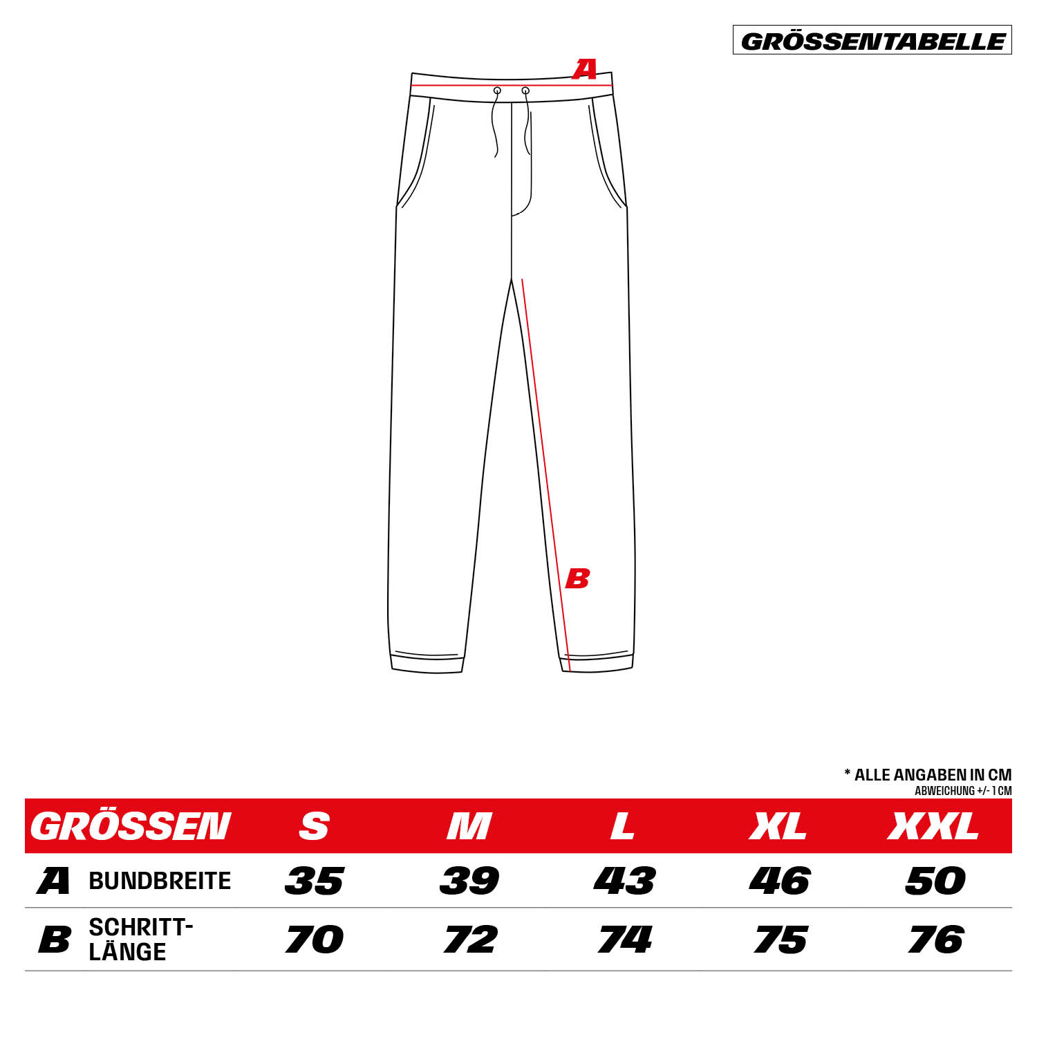 Nike fleece pants size chart store