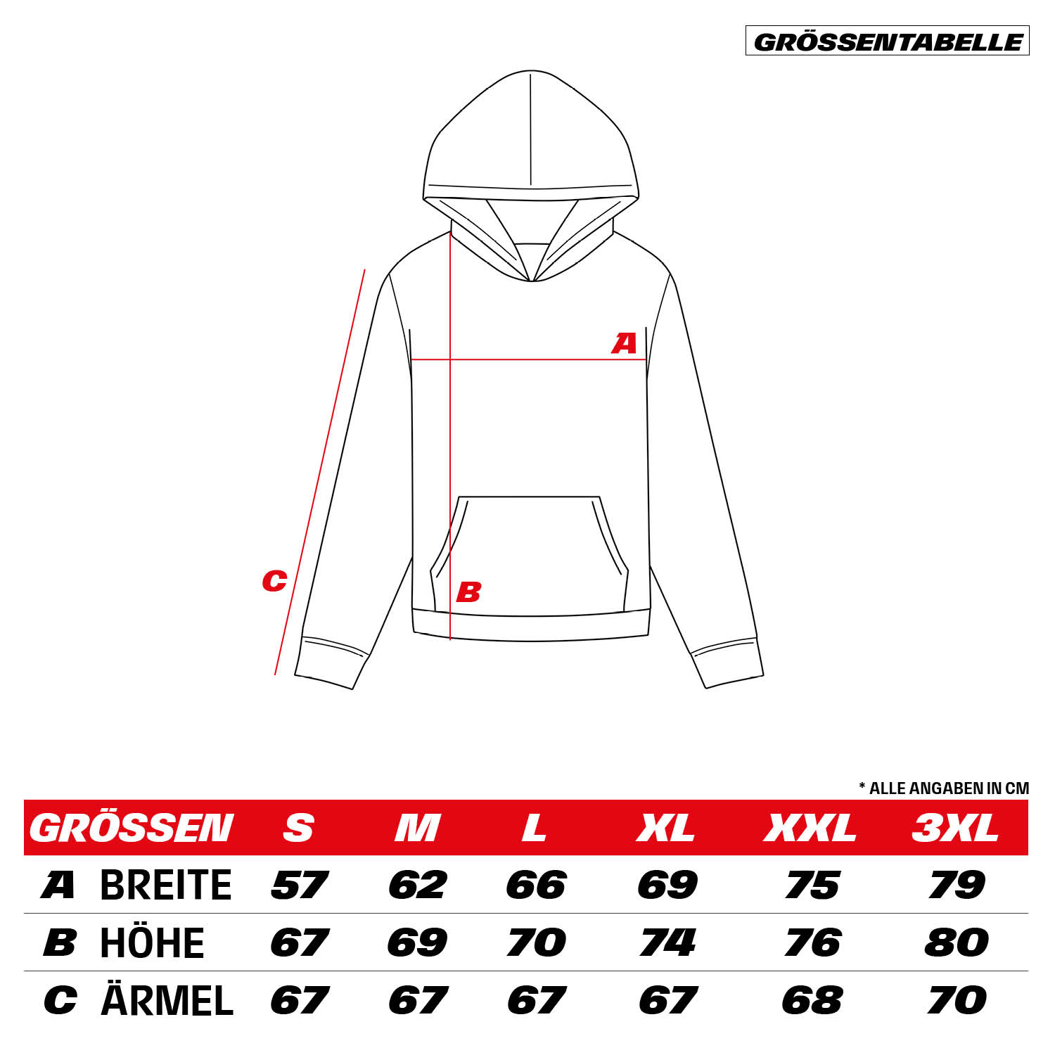 Nike hoodie size best sale
