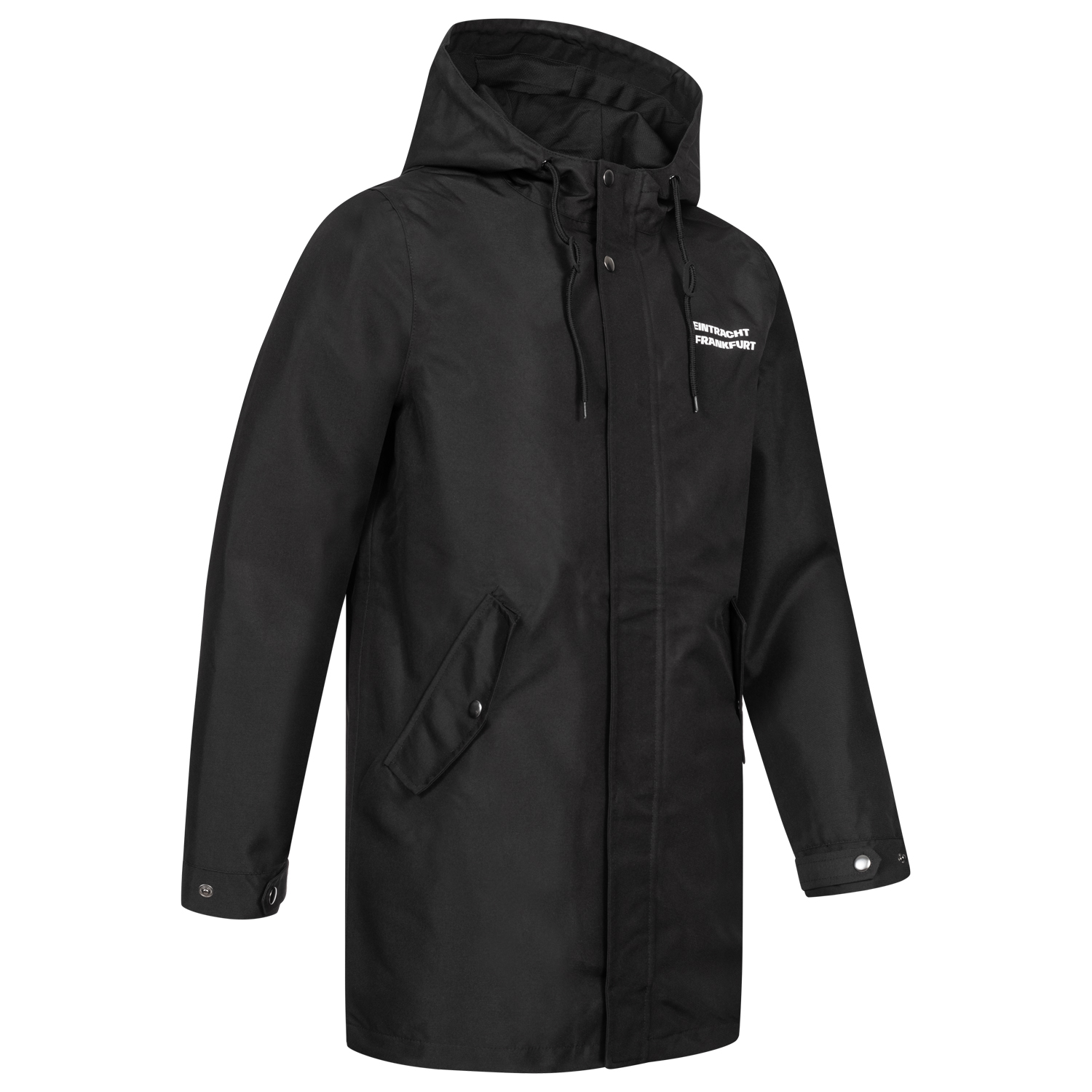 Black and white raincoat store