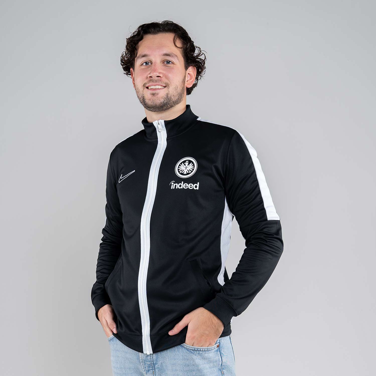 Nike warm shop up tops