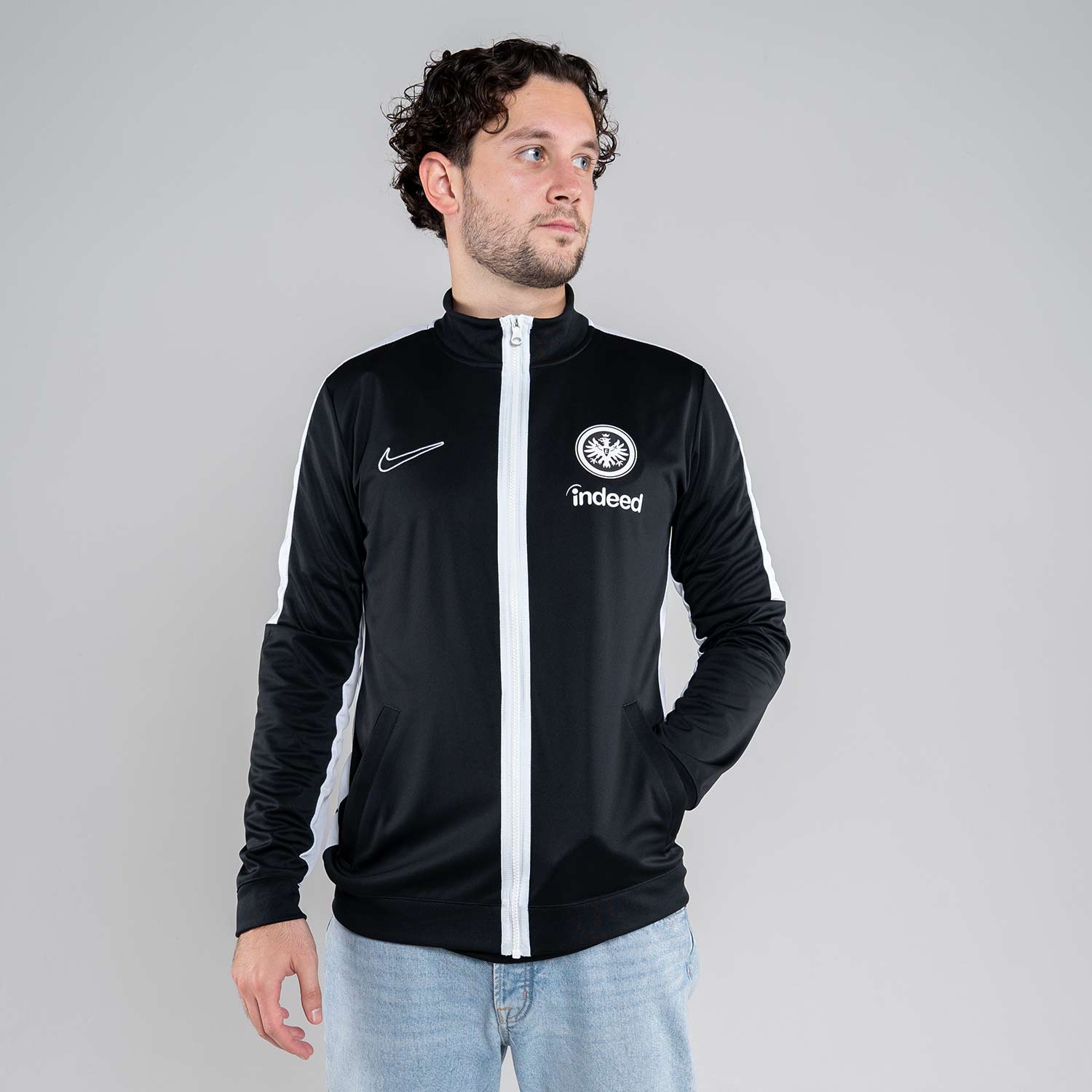 Nike warm up jacket top