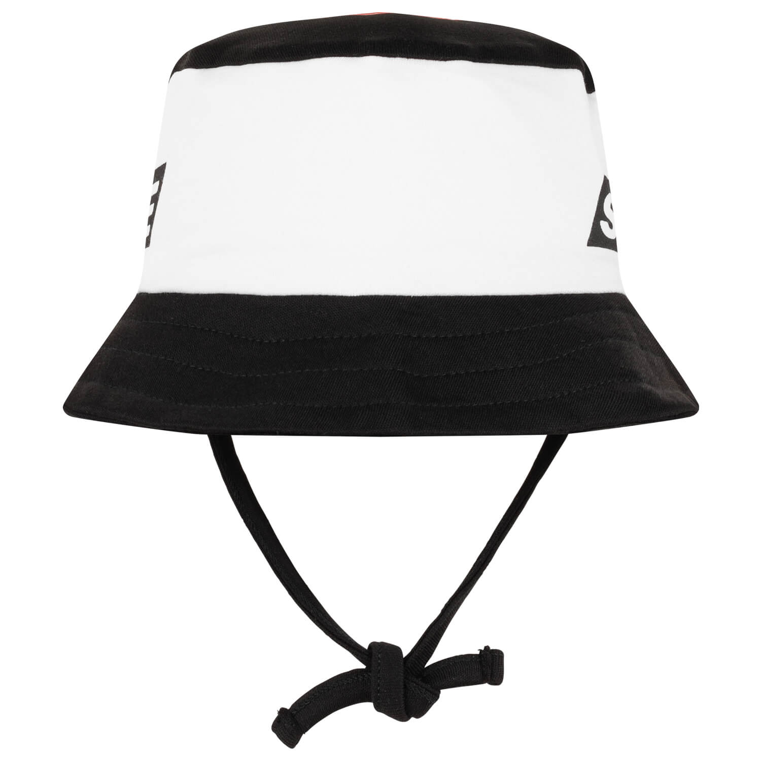 Black and white baby hat discount