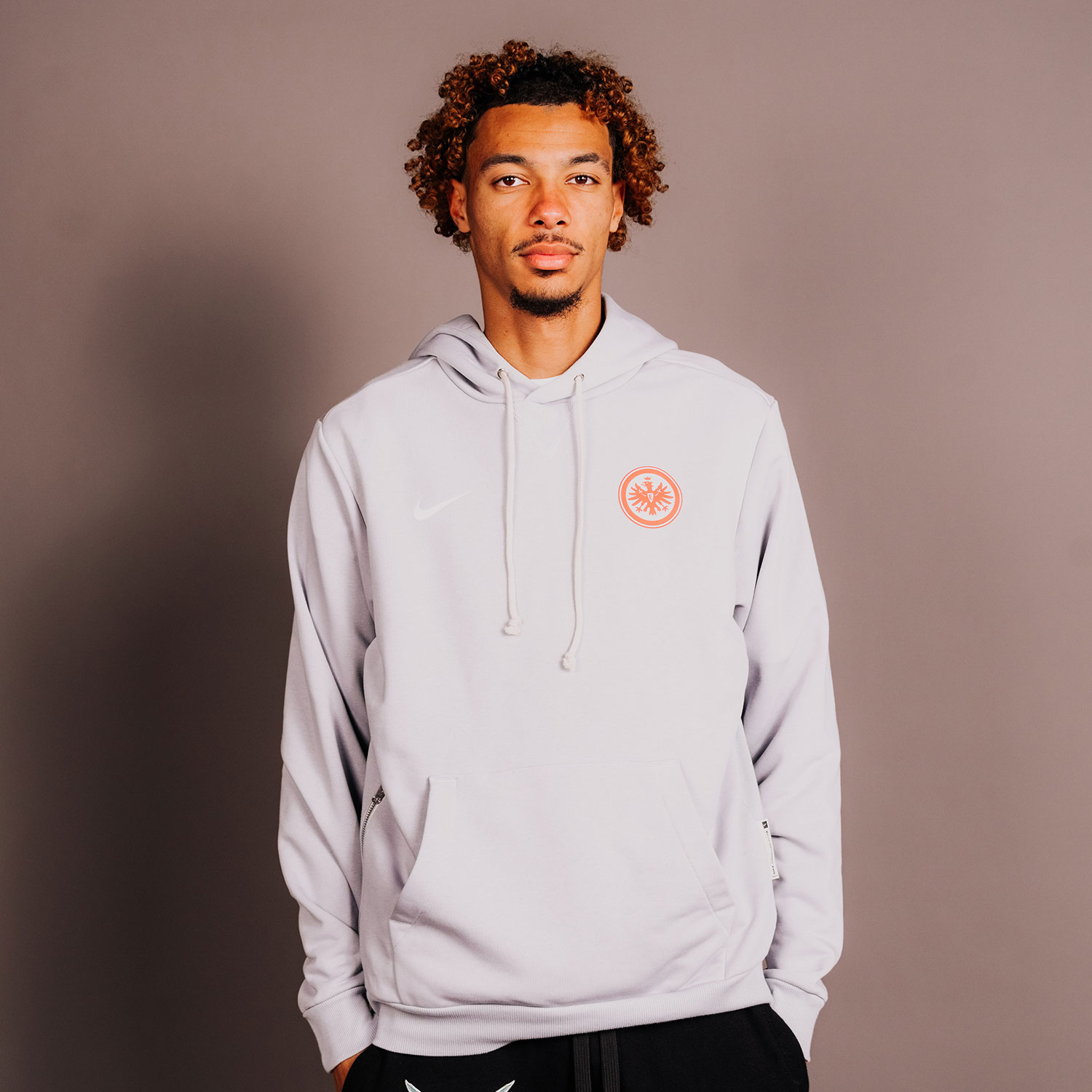 Black and grey nike hoodie discount