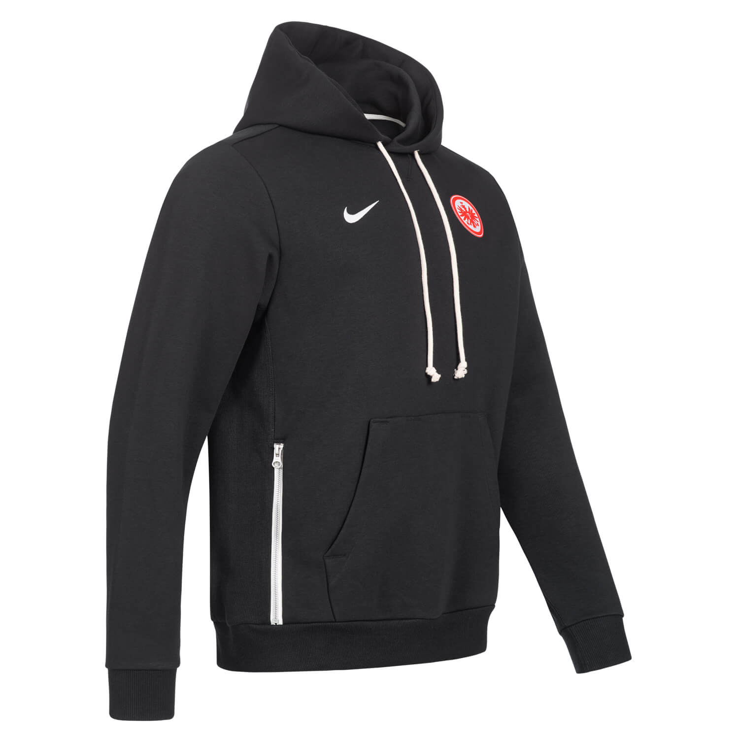Black and white nike hoodie hotsell