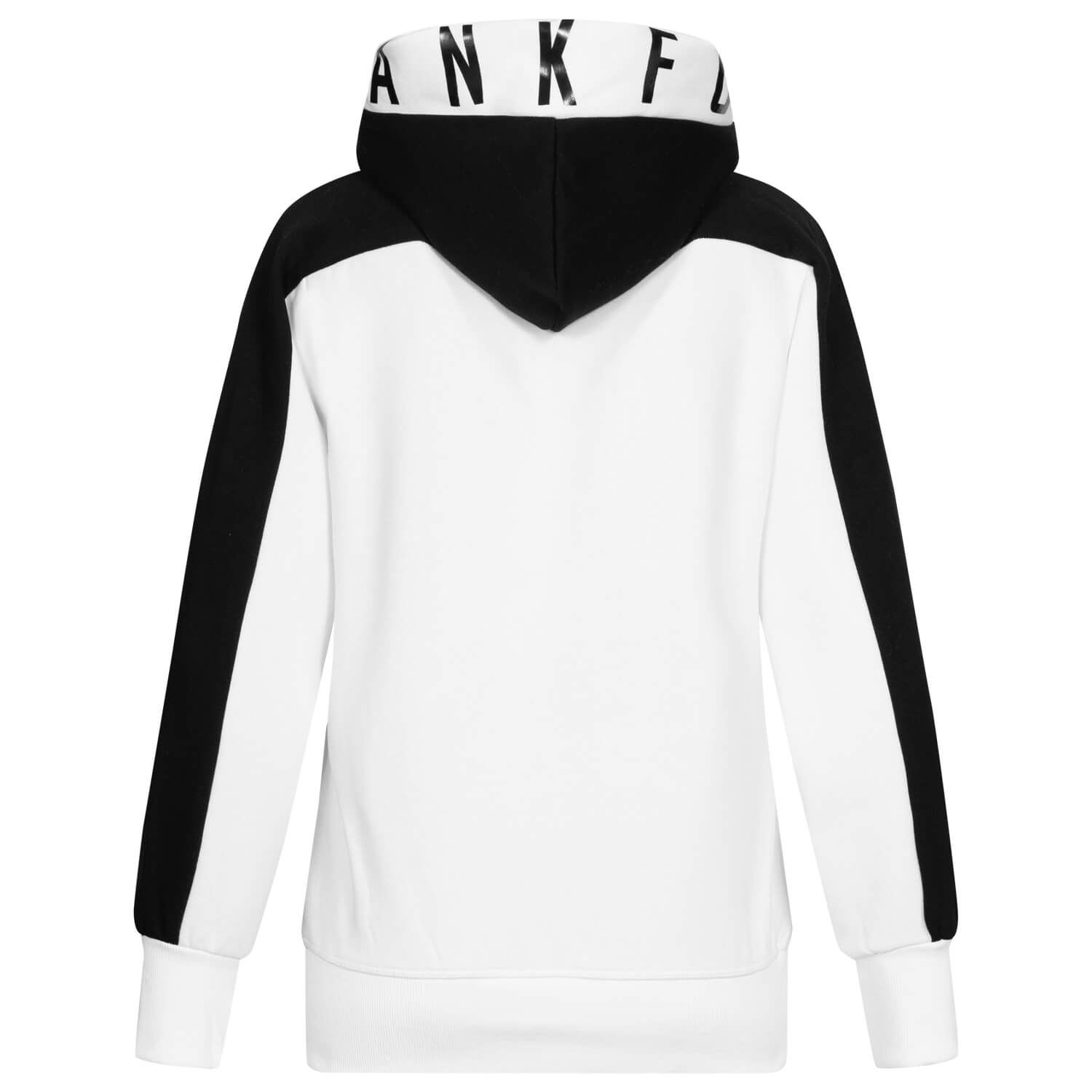 Hoodie white black outlet
