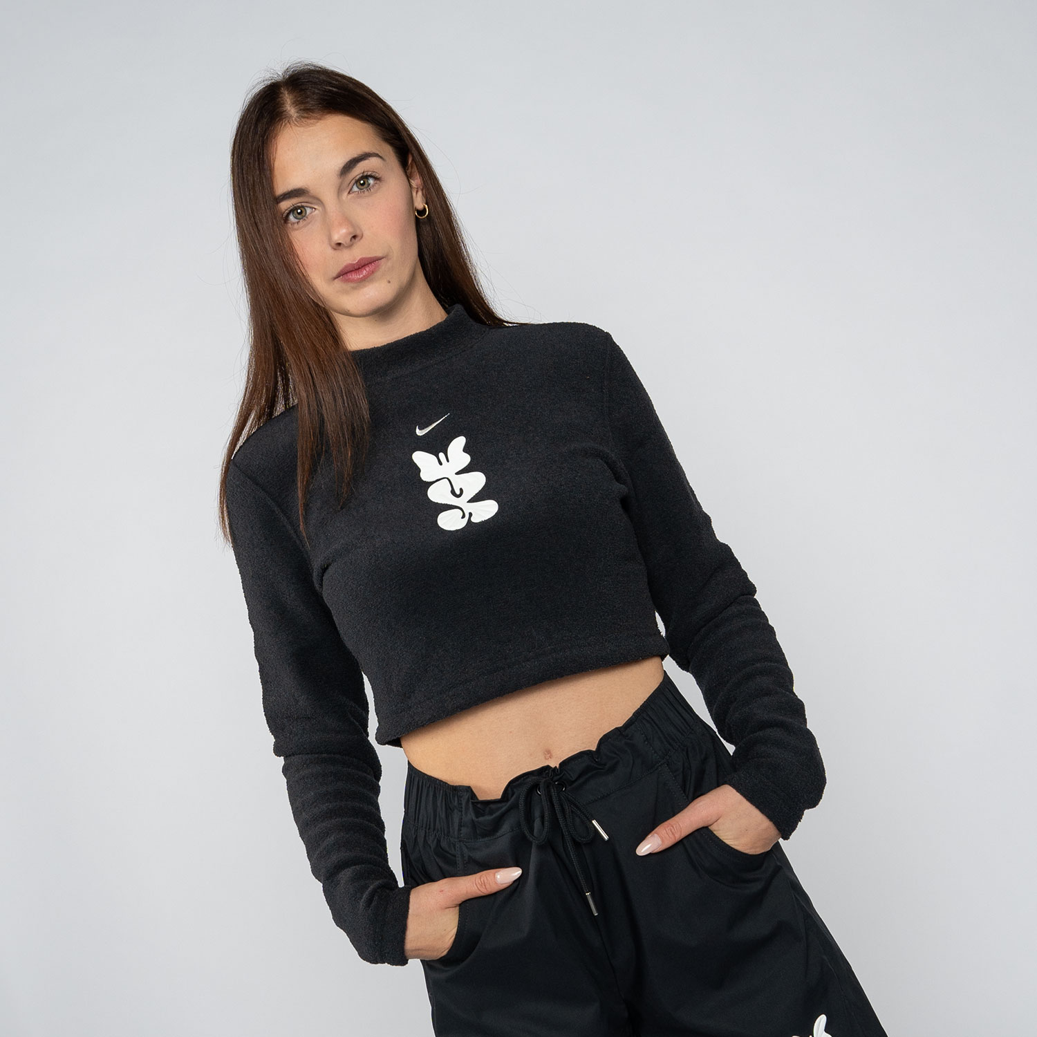 Nike sweater crop top new arrivals
