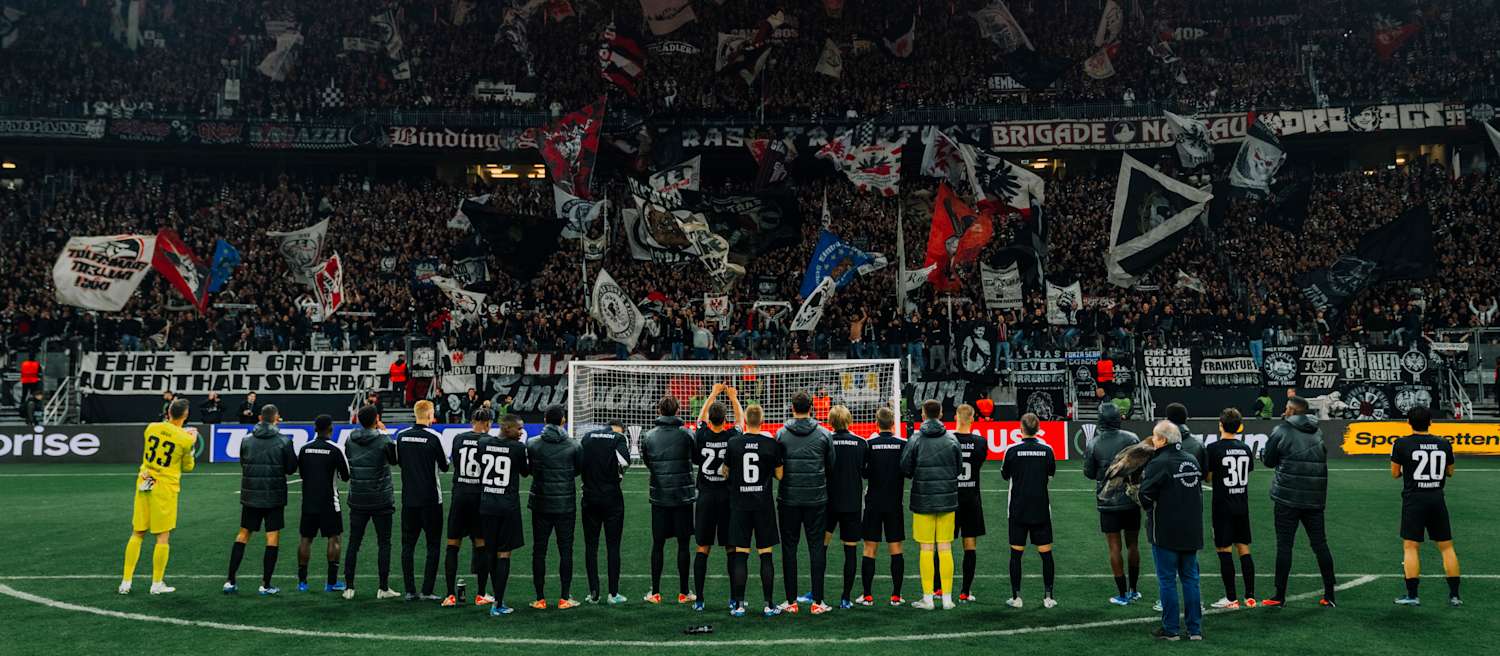 Eintracht hit Helsinki for six.