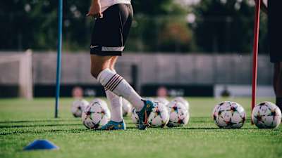 U19-Training vor UEFA Youth League-Debüt