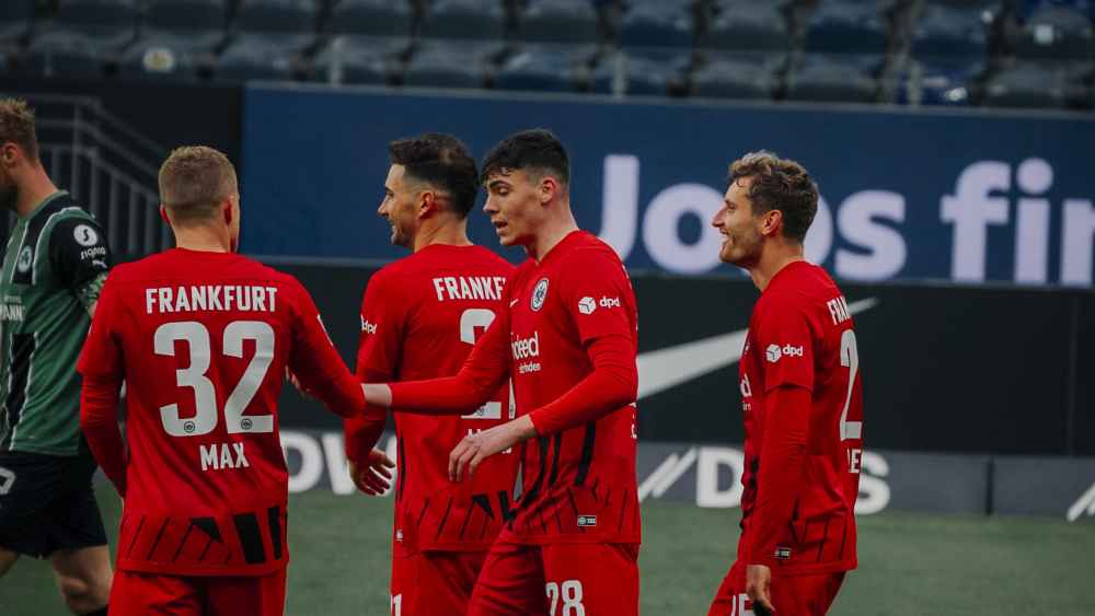 Draw in Fürth friendly Eintracht Frankfurt Pros Draw in Fürth friendly Eintracht Frankfurt Pros