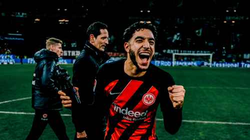 The summer signing hit the ground running in Frankfurt this term, quickly establishing himself in the side and registering 10 Bundesliga goals and six assists so far. 