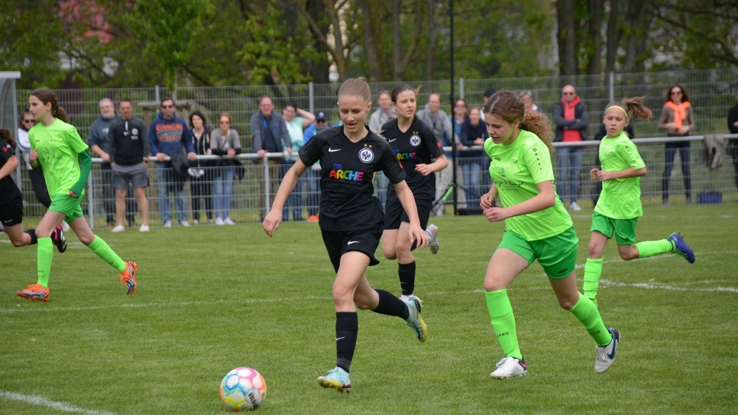 Kantersieg der u15 juniorinnen eintracht frankfurt frauen