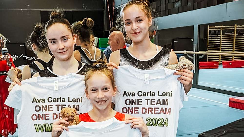Bild 1: Leni, Ava und Carla für WM nominiert